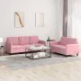Zweiteiliges Samtsofa-Set in Rosa. von , Sofas - Ref: Foro24-3202017, Preis: 545,55 €, Rabatt: %