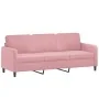 Zweiteiliges Samtsofa-Set in Rosa. von , Sofas - Ref: Foro24-3202017, Preis: 545,55 €, Rabatt: %