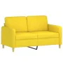 Set of sofas with 4 light yellow fabric cushions by , Sofas - Ref: Foro24-3202083, Price: 666,02 €, Discount: %