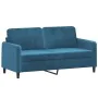 3-piece blue velvet sofa set by , Sofas - Ref: Foro24-3201993, Price: 528,44 €, Discount: %