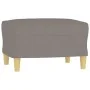 Three-piece sofa set with gray taupe fabric cushions by , Sofas - Ref: Foro24-3202133, Price: 509,60 €, Discount: %