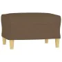Juego de sofás con cojines 3 piezas tela marrón de , Sofás - Ref: Foro24-3202097, Precio: 458,18 €, Descuento: %