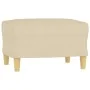 3-piece sofa set with cream fabric cushions by , Sofas - Ref: Foro24-3202144, Price: 531,90 €, Discount: %