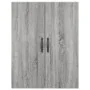 Tall gray Sonoma plywood sideboard 69.5x34x180 cm by , Sideboards - Ref: Foro24-3198071, Price: 151,77 €, Discount: %