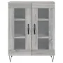 Tall gray Sonoma plywood sideboard 69.5x34x180 cm by , Sideboards - Ref: Foro24-3198071, Price: 151,77 €, Discount: %