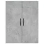 Aparador alto madera contrachapada gris hormigón 69,5x34x180 cm de , Aparadores - Ref: Foro24-3198181, Precio: 168,21 €, Desc...