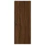 Aparador alto madera contrachapada roble marrón 34,5x34x180 cm de , Aparadores - Ref: Foro24-3199016, Precio: 84,64 €, Descue...