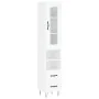 Aparador alto madera contrachapada blanco brillo 34,5x34x180 cm de , Aparadores - Ref: Foro24-3199331, Precio: 116,40 €, Desc...