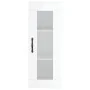 Hoher Schrank aus weiß glänzendem Sperrholz, 34,5x34x180 cm. von , Sideboards - Ref: Foro24-3199331, Preis: 116,41 €, Rabatt: %