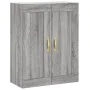Aparador alto madera contrachapada gris sonoma 69,5x34x180 cm de , Aparadores - Ref: Foro24-3199863, Precio: 155,07 €, Descue...