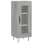 Aparador alto madera contrachapada gris Sonoma 34,5x34x180 cm de , Aparadores - Ref: Foro24-3199463, Precio: 105,97 €, Descue...
