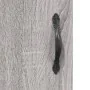 Aparador alto madera contrachapada gris Sonoma 34,5x34x180 cm de , Aparadores - Ref: Foro24-3199463, Precio: 105,97 €, Descue...
