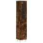 Smoked oak plywood sideboard 34.5x34x180 cm by , Sideboards - Ref: Foro24-3199526, Price: 99,83 €, Discount: %