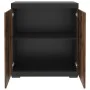 FMD Comfortable with 2 doors in gray and antique style 80x34.9x89.9 cm by , Wardrobes - Ref: Foro24-447413, Price: 137,36 €, ...