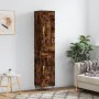 Smoked oak plywood sideboard 34.5x34x180 cm by , Sideboards - Ref: Foro24-3200438, Price: 95,15 €, Discount: %