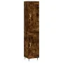 Rauchiger Eichenfurnier-Holzschrank 34,5x34x180 cm von , Sideboards - Ref: Foro24-3200438, Preis: 95,15 €, Rabatt: %