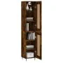 Rauchiger Eichenfurnier-Holzschrank 34,5x34x180 cm von , Sideboards - Ref: Foro24-3200438, Preis: 95,15 €, Rabatt: %