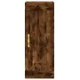 Smoked oak plywood sideboard 34.5x34x180 cm by , Sideboards - Ref: Foro24-3200438, Price: 95,15 €, Discount: %