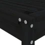 Set de mesa y taburetes altos jardín 5 piezas madera pino negro de , Conjuntos de jardín - Ref: Foro24-3157803, Precio: 353,2...