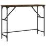 Konsole aus geräucherter Eichen-Ingenieurholz 100x32x75 cm. von , Seitentische - Ref: Foro24-834057, Preis: 42,24 €, Rabatt: %