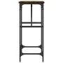 Engineered wood smoked oak console table 75x32x75 cm by , Side tables - Ref: Foro24-834062, Price: 39,34 €, Discount: %