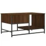 Mitteltisch aus braunem Eichenfurnierholz 85,5x51x45 cm von , Couchtisch - Ref: Foro24-835343, Preis: 39,64 €, Rabatt: %