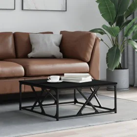 Schwarzer Sperrholz-Couchtisch 70x70x30 cm von , Couchtisch - Ref: Foro24-835369, Preis: 57,11 €, Rabatt: %