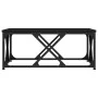 Black plywood coffee table 70x70x30 cm by , Coffee table - Ref: Foro24-835369, Price: 57,10 €, Discount: %