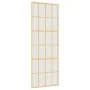 Schiebetür aus goldfarbenem ESG-Milchglas und Aluminium 76x205cm. von , Türen für zu Hause - Ref: Foro24-155175, Preis: 176,6...