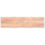 Eichenholz-Tischplatte, hellbraun behandelt, 200x50x(2-4) cm. von , Tischplatten - Ref: Foro24-3156397, Preis: 133,06 €, Raba...