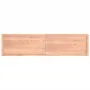 Oak wood table top treated in light brown, 200x50x(2-4) cm by , Table tops - Ref: Foro24-3156397, Price: 133,06 €, Discount: %