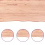 Eichenholz-Tischplatte, hellbraun behandelt, 200x50x(2-4) cm. von , Tischplatten - Ref: Foro24-3156397, Preis: 133,06 €, Raba...