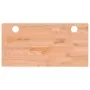 Solid beech wood desktop board 80x40x4 cm by , Desk accessories and products - Ref: Foro24-356088, Price: 39,64 €, Discount: %