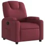 Reclining fabric armchair in burgundy red. by , Armchairs - Ref: Foro24-372368, Price: 219,53 €, Discount: %