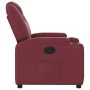 Reclining fabric armchair in burgundy red. by , Armchairs - Ref: Foro24-372368, Price: 219,53 €, Discount: %