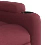 Reclining fabric armchair in burgundy red. by , Armchairs - Ref: Foro24-372368, Price: 219,53 €, Discount: %