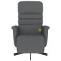 Massage-Fernsehsessel mit Fußstütze aus grauem Kunstleder. von , Sessel - Ref: Foro24-356713, Preis: 188,92 €, Rabatt: %