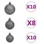 Artificial Christmas tree with 300 LED balls and snow 210 cm by , Christmas trees - Ref: Foro24-3210162, Price: 96,04 €, Disc...