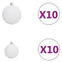 Árbol de Navidad artificial con 300 LED bolas y nieve 210 cm de , Arboles de navidad - Ref: Foro24-3210162, Precio: 96,03 €, ...