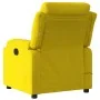 Sillón de masaje reclinable de terciopelo amarillo de , Sillones - Ref: Foro24-373518, Precio: 229,80 €, Descuento: %