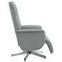 Massage-Fernsehsessel mit Fußstütze, hellgrauem Stoff. von , Sessel - Ref: Foro24-356573, Preis: 226,72 €, Rabatt: %