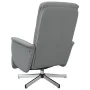 Massage-Fernsehsessel mit Fußstütze, hellgrauem Stoff. von , Sessel - Ref: Foro24-356573, Preis: 226,72 €, Rabatt: %