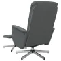 Dark gray fabric reclining armchair with footrest. by , Armchairs - Ref: Foro24-356571, Price: 161,34 €, Discount: %