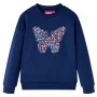 Sudadera infantil azul marino 140 de , Camisetas para niños - Ref: Foro24-14063, Precio: 14,54 €, Descuento: %