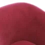 Sessel mit Hocker aus bordeauxrotem Samt von , Sessel - Ref: Foro24-356455, Preis: 182,83 €, Rabatt: %