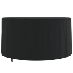 Round garden furniture cover Oxford 420D black Ø 157x71 cm by , Garden furniture covers - Ref: Foro24-359648, Price: 28,08 €,...