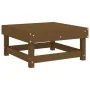 Massiver Gartenhocker aus honigbraunem Kiefernholz von , Modulare Sofas für den Außenbereich - Ref: Foro24-825383, Preis: 65,...