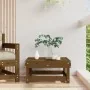 Massiver Gartenhocker aus honigbraunem Kiefernholz von , Modulare Sofas für den Außenbereich - Ref: Foro24-825383, Preis: 65,...
