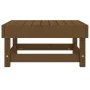 Solid pine wood garden stool in honey brown. by , Modular outdoor sofas - Ref: Foro24-825383, Price: 65,03 €, Discount: %