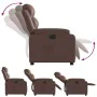 Elektrischer Relaxsessel aus braunem Kunstleder. von , Sessel - Ref: Foro24-3205030, Preis: 269,16 €, Rabatt: %